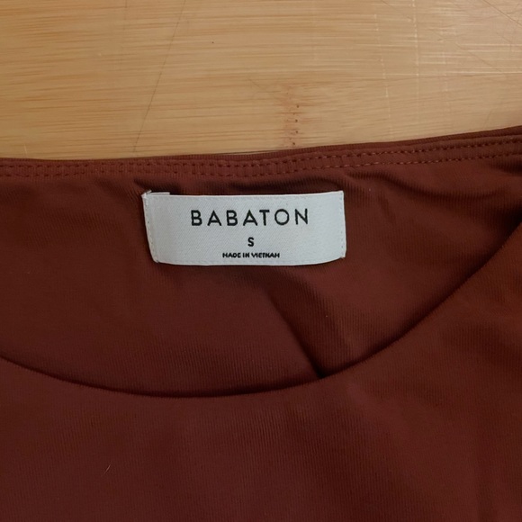 Aritzia Babaton Copper Contour Muscle Tank - Picture 3 of 3